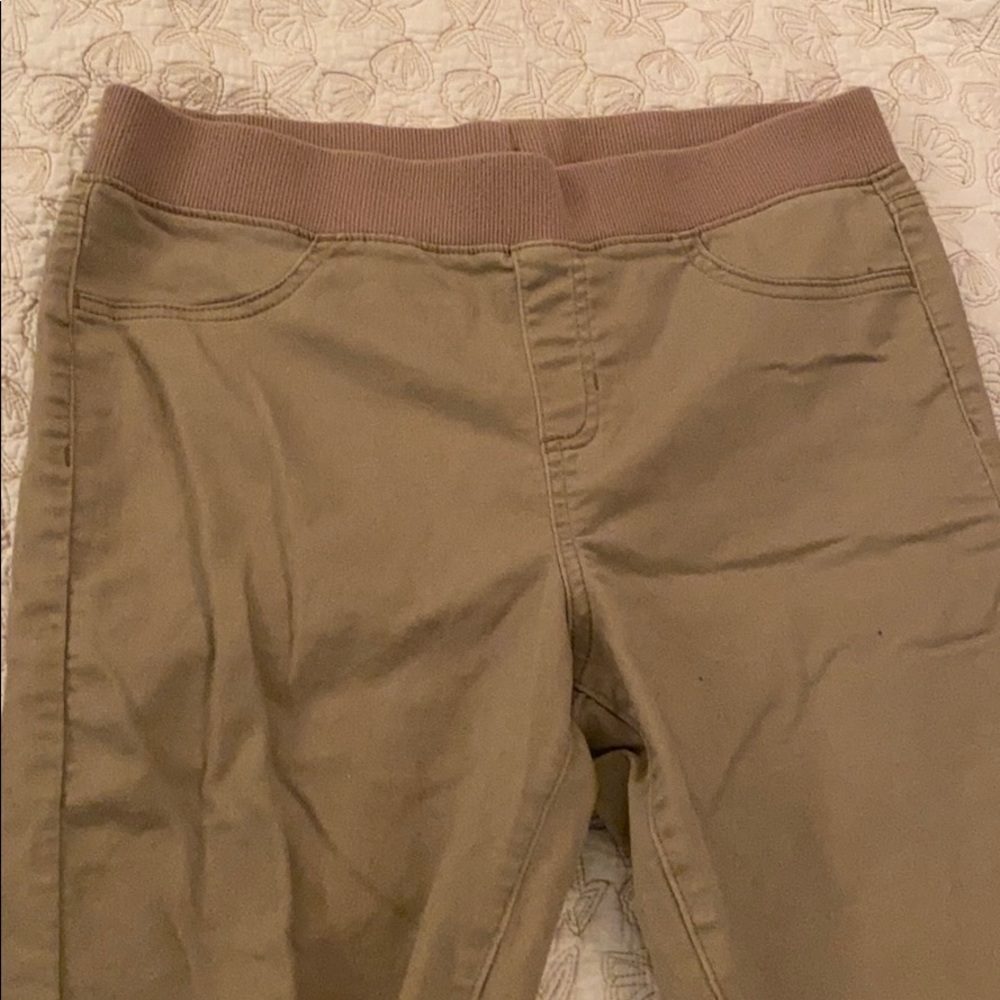 Tan jeggings